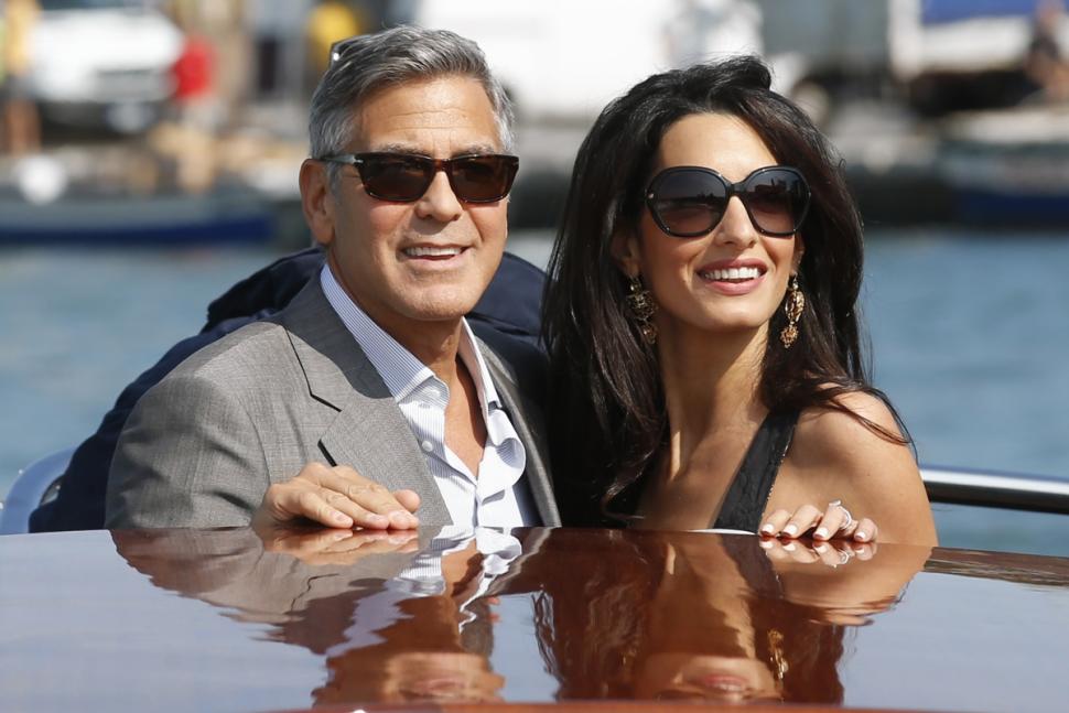 Photo:  Amal Alamuddin and George Clooney 17